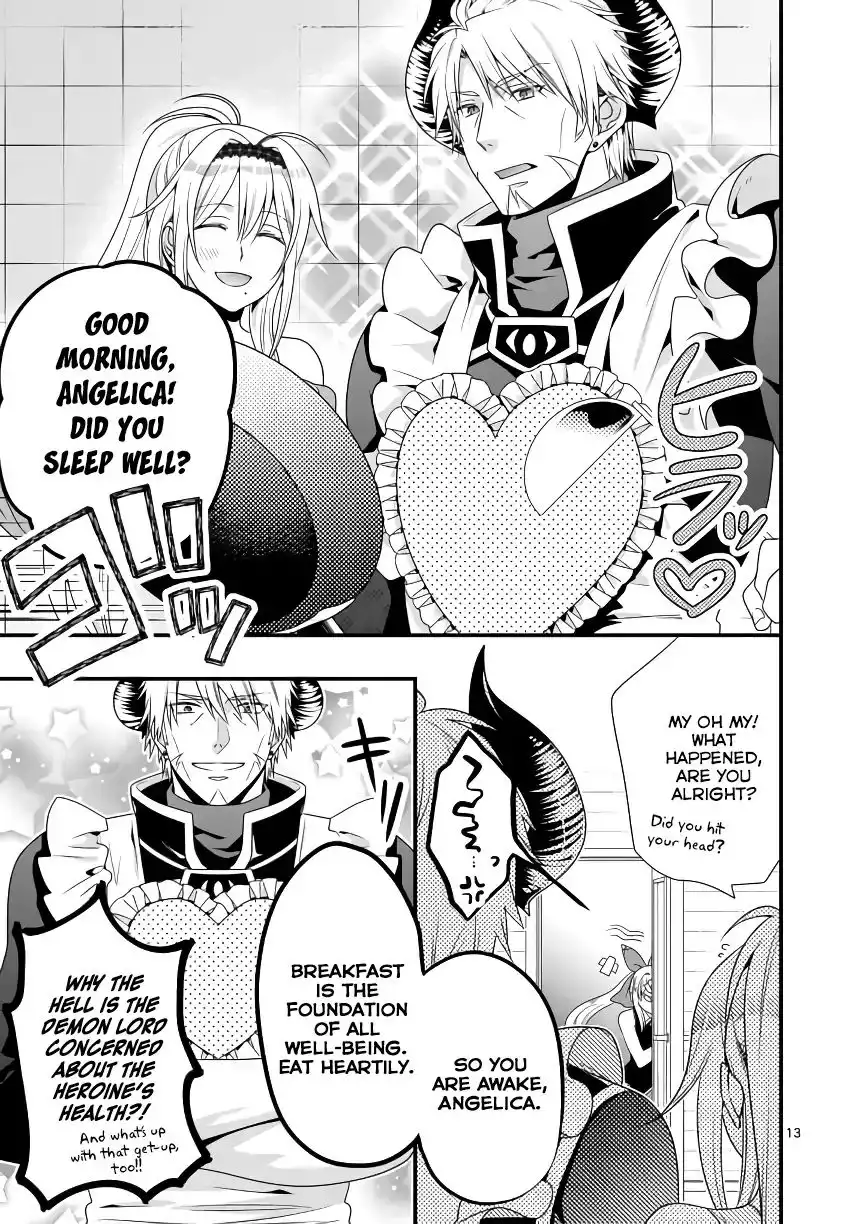 Maou Desu. Onna Yuusha no Hahaoya to Saikon Shita no de, Onna Yuusha ga Giri no Musume ni Narimashita. Chapter 3 14